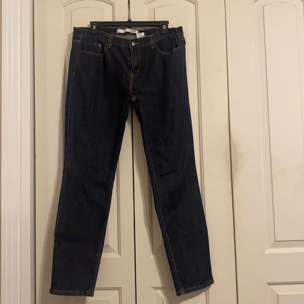Joe Fresh Slim Straight Leg Dark Wash Jeans Size 10